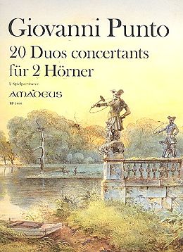 Johann Wenzel ) Punto Giovanni (= Stich Notenblätter 20 Duos concertants
