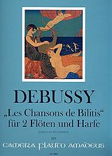 Claude Debussy Notenblätter Les Chansons de Bilitis für 2 Flöten