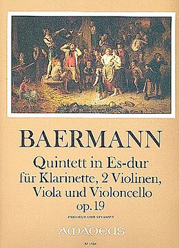 Heinrich Joseph Baermann Notenblätter Quintett Es-dur op.19 für Klarinette