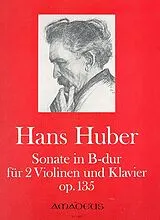Hans Huber Notenblätter Sonate B-Dur op.135 für