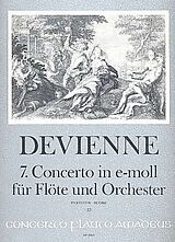 Francois Devienne Notenblätter Konzert e-Moll Nr.7