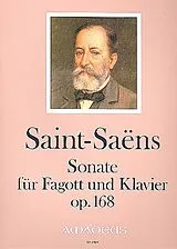 Camille Saint-Saens Notenblätter Sonate op.168