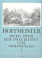 Franz Anton Hoffmeister Notenblätter 6 Trios op.31 Band 1 (Nr.1-3)