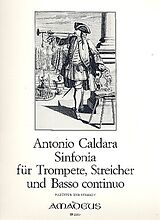 Antonio Caldara Notenblätter Sinfonia für Trompete