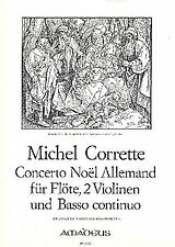 Michel Corrette Notenblätter Concerto Noel Allemand