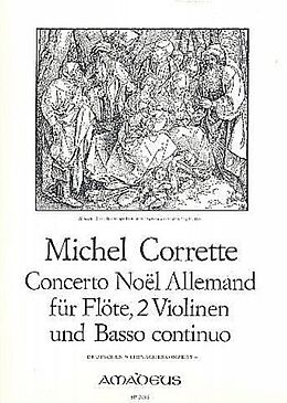 Michel Corrette Notenblätter Concerto Noel Allemand