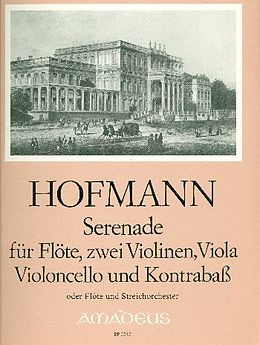 Heinrich Karl Johann Hoffmann Notenblätter Serenade op.65 fuer fl, 2 vl, va