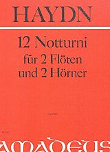 Franz Joseph Haydn Notenblätter 12 Notturni für 2 Flöten und