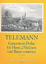 Georg Philipp Telemann Notenblätter Konzert D-Dur TWV43-D8 für Horn