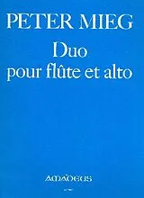 Peter Mieg Notenblätter Duo für Flöte und Viola