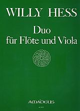 Willy Hess Notenblätter Duo für Flöte und Viola