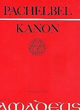 Johann Pachelbel Notenblätter Kanon für 3 Violinen und Bass