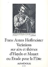 Franz Anton Hoffmeister Notenblätter Variations sur airs et themes d