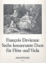 Francois Devienne Notenblätter 6 konzertante Duos op.5