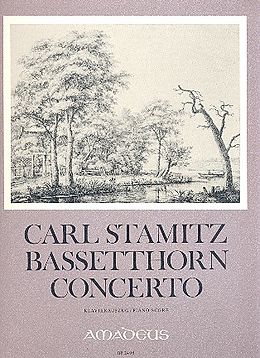 Karl Stamitz Notenblätter Concerto B-Dur für Bassetthorn