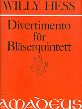 Willy Hess Notenblätter Divertimento op.51