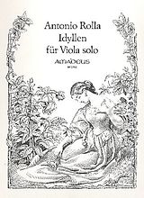 Giuseppe Antonio Rolla Notenblätter Idyllen für Viola solo