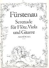 Anton Bernhard Fürstenau Notenblätter Serenade op.86 für Flöte, Viola