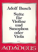 Adolf Busch Notenblätter Suite