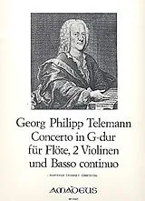 Georg Philipp Telemann Notenblätter Konzert in G-Dur