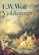 Ernst Wilhelm Wolf Notenblätter Konzert F-Dur für Viola und Orchester