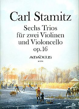 Karl Philipp Stamitz Notenblätter 6 Trios op.16