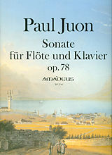 Paul Juon Notenblätter Sonate d-Moll op.78