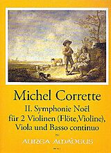 Michel Corrette Notenblätter 2. Symphonie Noel