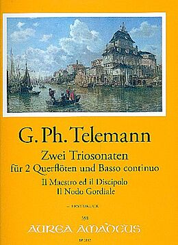 Georg Philipp Telemann Notenblätter 2 Triosonaten