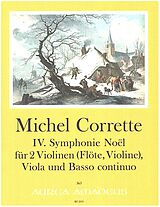 Michel Corrette Notenblätter 4. Symphonie Noel
