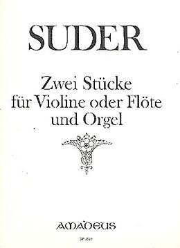Joseph Suder Notenblätter Ariette und Benedictus