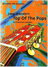 Joep Wanders Notenblätter Top of the Pops - the Seventies