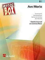 Johann Sebastian Bach Notenblätter Ave Maria für 5 Klarinetten