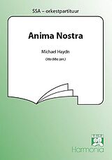 Johann Michael Haydn Notenblätter Anima nostra