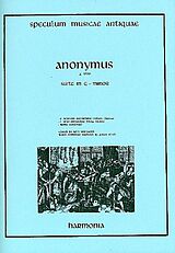 Anonymus Notenblätter Suite in g Minor