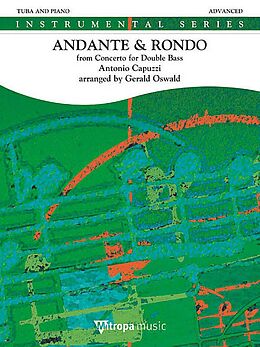Giuseppe Antonio Capuzzi Notenblätter 1960-13M Andante und Rondo für Tuba und Klavier