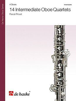 Pascal Proust Notenblätter 14 intermediate Oboe Quartets