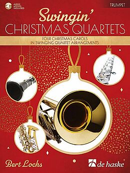  Notenblätter Swingin Christmas Quartets (+Audio-Online)
