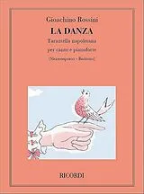 Gioacchino Rossini Notenblätter La danza Tarantella napolitana