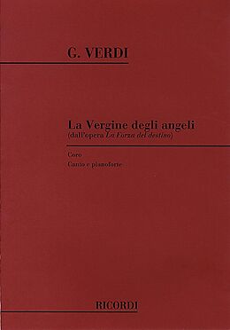 Giuseppe Verdi Notenblätter La vergine degli angeli