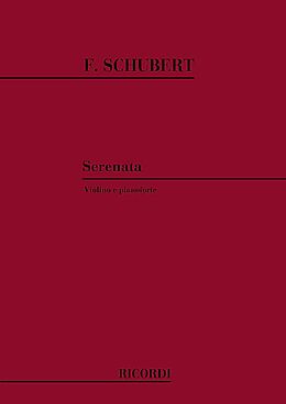 Franz Schubert Notenblätter Serenade