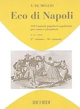  Notenblätter Eco di napoli vol.2 - 50 canzoni popolari napoletane