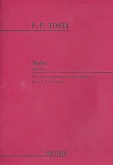Francesco Paolo Tosti Notenblätter Malìa für Sopran (Tenor) und Klavier