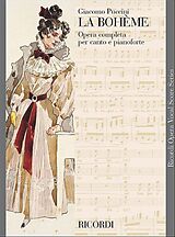 Giacomo Puccini Notenblätter La Boheme Klavierauszug (it)
