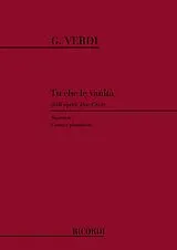 Giuseppe Verdi Notenblätter Tu che le vanita per canto e piano