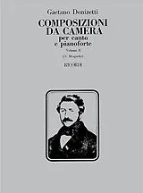 Gaetano Donizetti Notenblätter Composizioni da camera vol.2