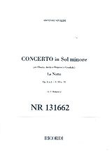 Antonio Vivaldi Notenblätter Konzert g-Moll op.10,2