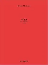 Bruno Maderna Notenblätter Aura per orchestra (1972)