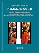 Ludwig van Beethoven Notenblätter Romanza fa maggiore op.50 per flauto