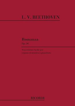 Ludwig van Beethoven Notenblätter Romanza op.50